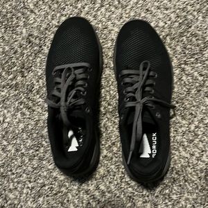 Goruck Black Ballistic Sneakers, size 8 men, size 10 women